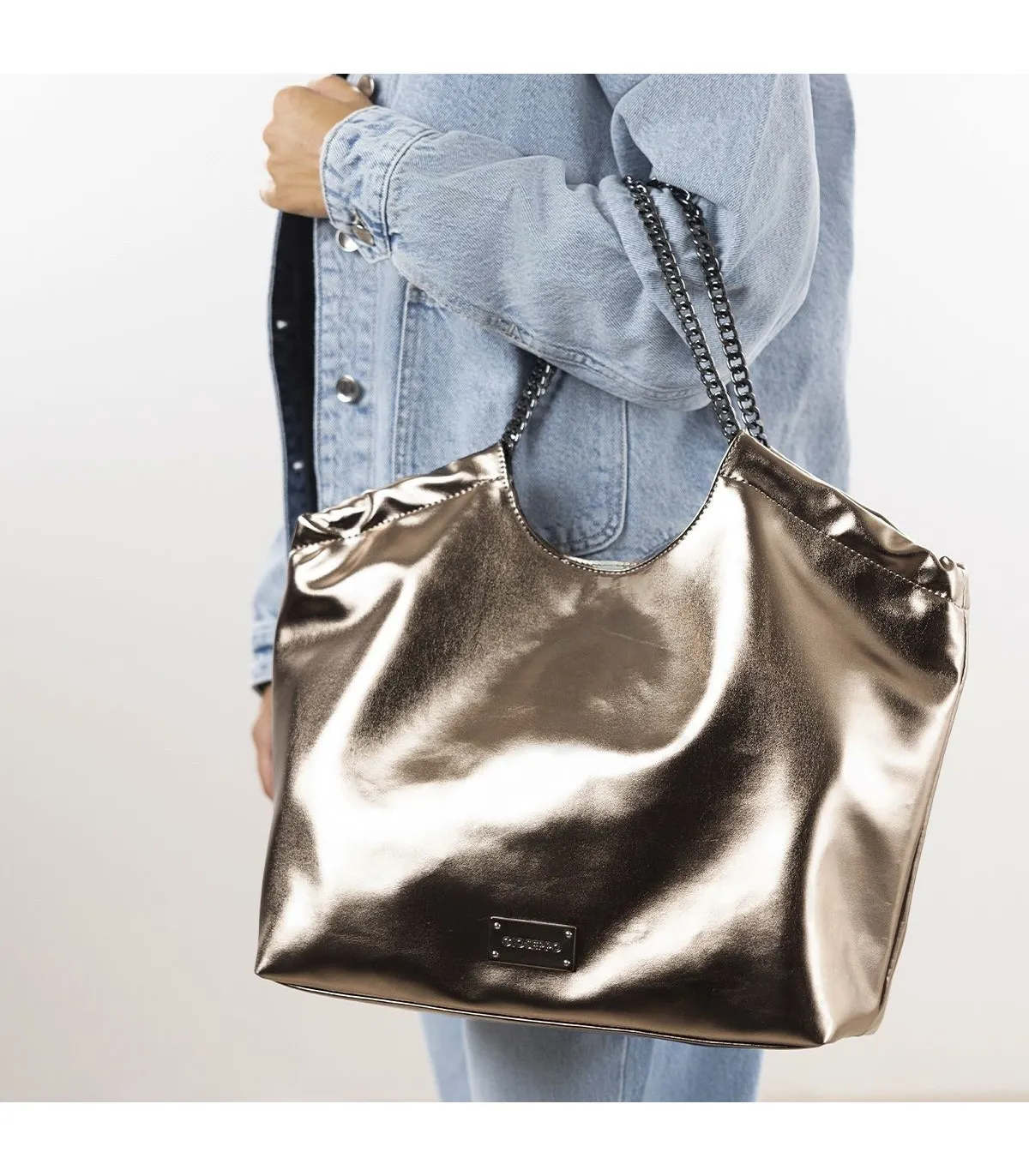 Gioseppo Bolso Shopper Saedder Mujer plomo