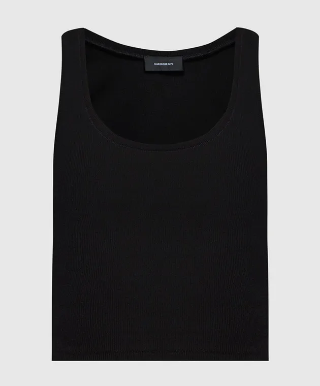 WARDROBE.NYC The top is black with a scar