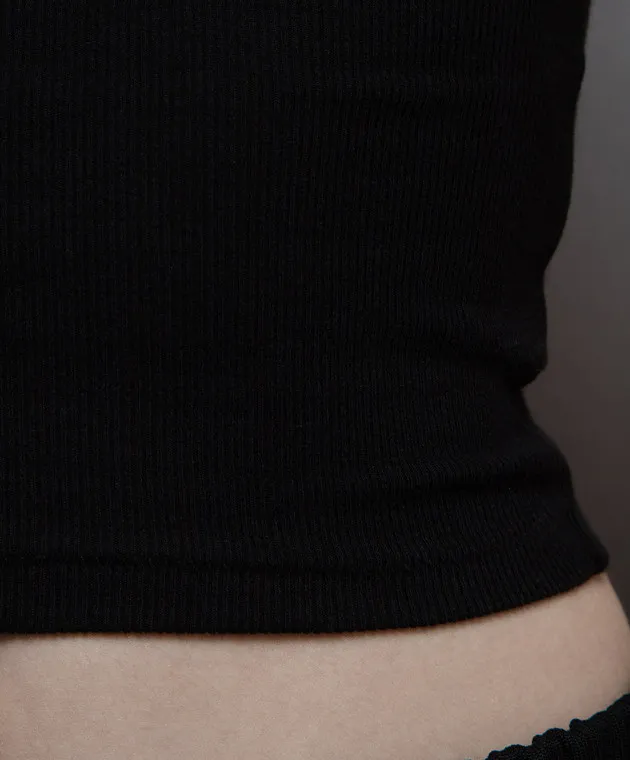 WARDROBE.NYC The top is black with a scar